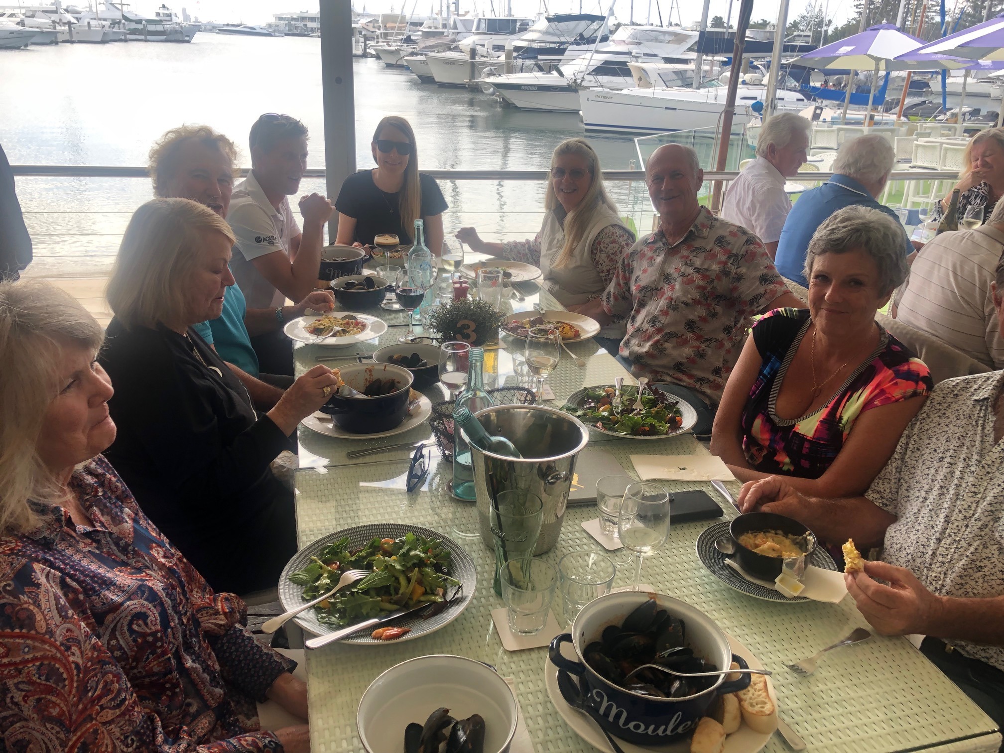 southport yacht club lunch